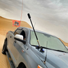 Suction Cup Flagpole Stand No Drill Adjustable Offroad Flag Mount