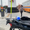 Motorcycle Flag Pole 85cm | Heavy Duty Offroad Whip for Bikes