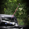 Suction Cup Flagpole Stand No Drill Adjustable Offroad Flag Mount