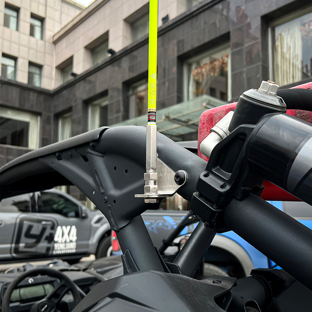 ZYZ-SC 3.3m Install directly by drilling holes on the vehicle body UTV/ATV flagpole