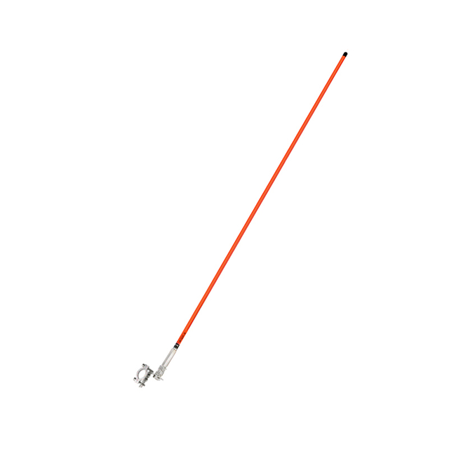 85cm Fluorescent Motorcycle Flag Pole with Mount Bracket, Universal Dirt Bike Offroad Accessory