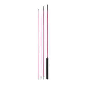 ZYZ 4m Unrivaled Height 4-Piece Fierce Pink Flag Whip
