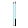 ZYZ 5m God-Tier Height 5-Piece Fluorescent Blue Flag Whip