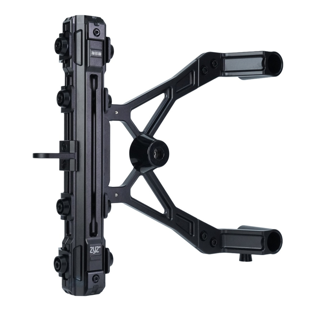 ZYZ Leopard 5 Tailgate Flagpole Mount Bracket Heavy Duty Rear Door Whip Flag Holder for Off Road Vehicles