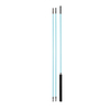 ZYZ 3.3m Extreme Height 3-Piece Fluorescent Blue Flag Whip
