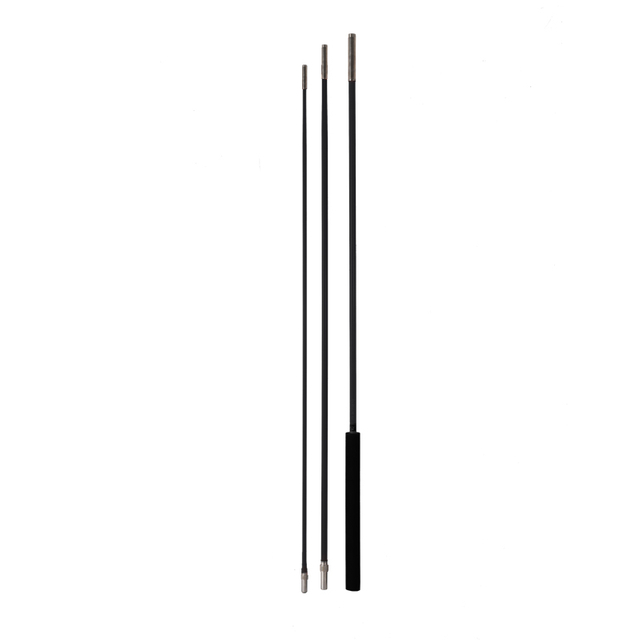 ZYZ 3.3m Extreme Height 3-Piece Tactical Black Flag Whip