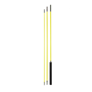 ZYZ 3.3m Extreme Height 3-Piece Hi-Vis Yellow Flag Whip