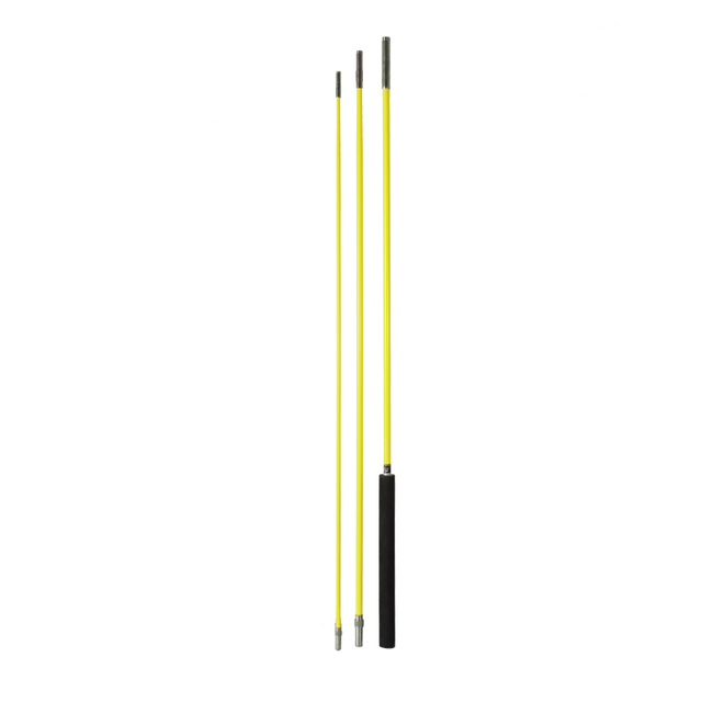 ZYZ 3.3m Extreme Height 3-Piece Hi-Vis Yellow Flag Whip