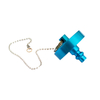 ZYZ Heavy-Duty Aluminum Air Compressor Quick Disconnect Dust Cap with Anti-Loss Chain