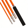 ZYZ 4m Unrivaled Height 4-Piece Fluorescent Orange Flag Whip