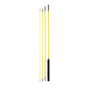 ZYZ 4m Unrivaled Height 4-Piece Hi-Vis Yellow Flag Whip