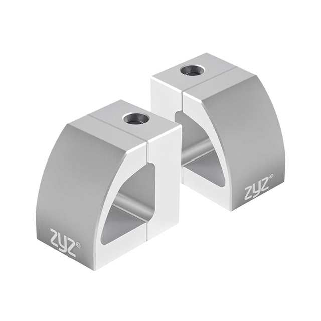 ZYZ Premium Custom Silver Roof Rack Mount w/ Quick-Release (For Prado LC150 / GX460)