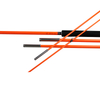 ZYZ 5m God-Tier Height 5-Piece Fluorescent Orange Flag Whip