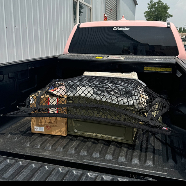 Heavy Duty Bungee Cargo Net for Pickup Truck Beds And SUVs